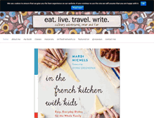 Tablet Screenshot of eatlivetravelwrite.com